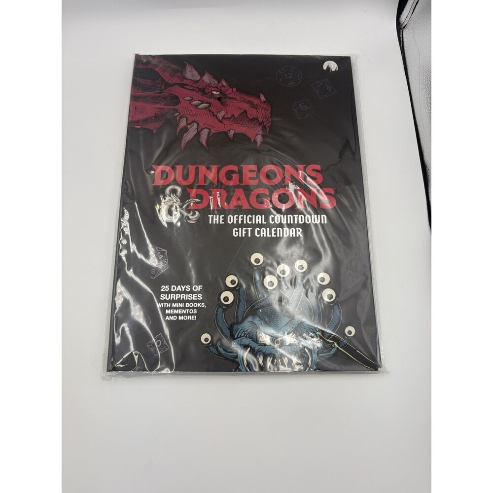 Dungeons & Dragons:The Official Countdown Gift Calendar-25 Days of Surprises NEW